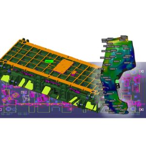 铸件连续模具设计-CATIA-沃尔沃
