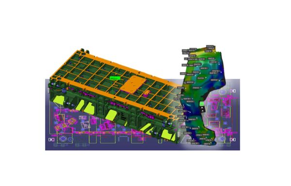 铸件连续模具设计-CATIA-沃尔沃